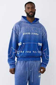 BIG T BOXY WASHED HOODIE, image 3