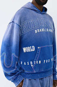 BIG T BOXY WASHED HOODIE, image 5
