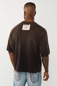 GRUNGE LOGO HEAVYWEIGHT BOXY TEE, image 2