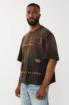 GRUNGE LOGO HEAVYWEIGHT BOXY TEE, image 3