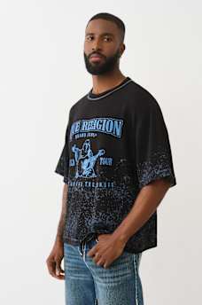 BOXY KNIT LOGO SHIRT, image 3