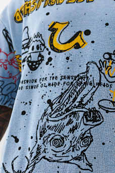 BOXY GRAFFITI GRAPHIC TEE, image 4