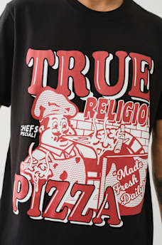 TRUE RELIGION PIZZA TEE, image 2