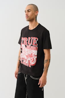 TRUE RELIGION PIZZA TEE, image 4