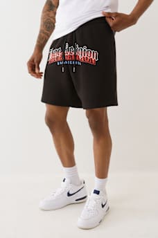 MULTI LOGO PRINT SWEATSHORT, image 3