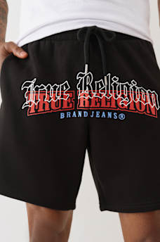 MULTI LOGO PRINT SWEATSHORT, image 4