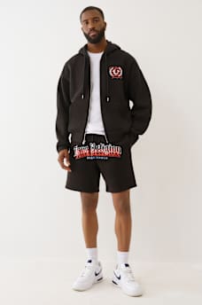 MULTI LOGO PRINT SWEATSHORT, image 6