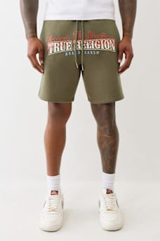 MULTI LOGO PRINT SWEATSHORT, image 3