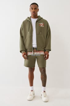 MULTI LOGO PRINT SWEATSHORT, image 6