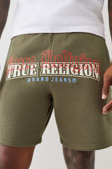 MULTI LOGO PRINT SWEATSHORT, image 1