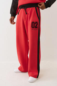COLORBLOCK BAGGY SWEATPANT, image 1