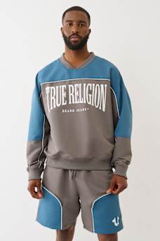 COLORBLOCK BOXY PULLOVER, image 4