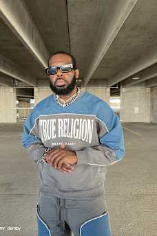 COLORBLOCK BOXY PULLOVER, image 1