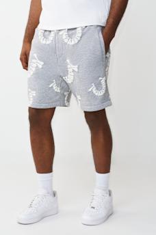 WARPED LOGO FLEECE SHORT, image 4