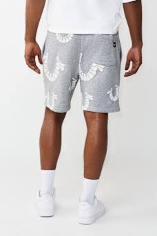 WARPED LOGO FLEECE SHORT, image 5