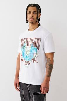 BUDDHA FACE HORSESHOE TEE, image 3