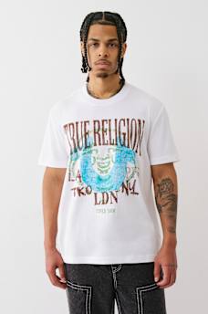 BUDDHA FACE HORSESHOE TEE, image 1