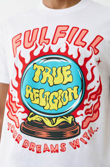  FLOCKED CRYSTAL BALL TEE, image 2