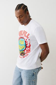  FLOCKED CRYSTAL BALL TEE, image 3
