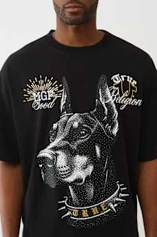 DOBERMAN OVERSIZED HEAVYWEIGHT TEE, image 2