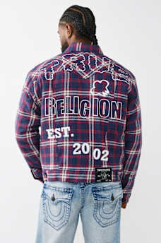 JIMMY OVERSIZED FLANNEL JACKET, image 1