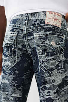 BILLY JACQUARD SUPER T STACKED  BOOTCUT JEAN, image 2