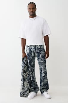 BILLY JACQUARD SUPER T STACKED  BOOTCUT JEAN, image 3
