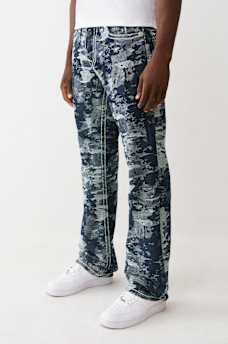 BILLY JACQUARD SUPER T STACKED  BOOTCUT JEAN, image 4