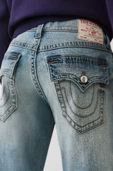 JEANS RECTOS RICKY CON SOLAPA DE 34&rdquo;, image 1