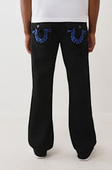 BILLY WARPED HORSESHOE LOGO BOOTCUT JEAN 34&rdquo;, image 5