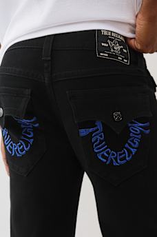 BILLY WARPED HORSESHOE LOGO BOOTCUT JEAN 34&rdquo;, image 1