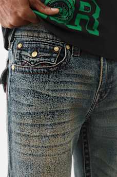 RICKY BIG T FLAP STRAIGHT JEAN 34", image 4