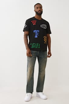 RICKY BIG T FLAP STRAIGHT JEAN 34", image 6