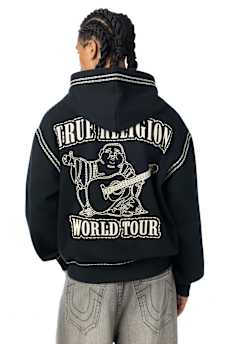 SUPER QT BOXY ZIP HOODIE