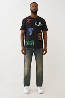EMBROIDERED UNIVERSITY LOGO TEE, image 6