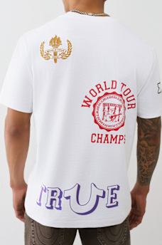 EMBROIDERED UNIVERSITY LOGO TEE, image 2