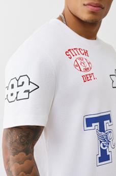 EMBROIDERED UNIVERSITY LOGO TEE, image 5