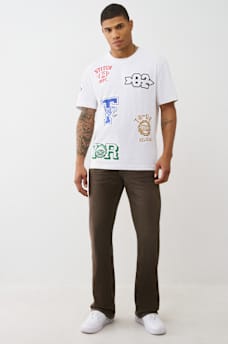 EMBROIDERED UNIVERSITY LOGO TEE, image 6