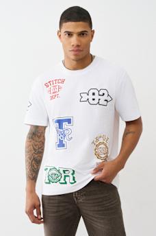 EMBROIDERED UNIVERSITY LOGO TEE, image 1