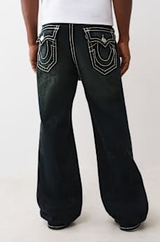 JEANS ACAMPANADOS CON COSTURAS SUPER T EXAGERADAS, image 2