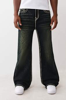 JEANS ACAMPANADOS CON COSTURAS SUPER T EXAGERADAS, image 4