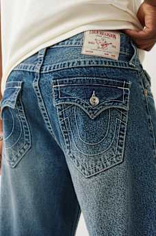 VINNY LOGO APPLIQUÉ BAGGY JEAN , image 5
