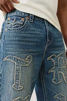 VINNY LOGO APPLIQUÉ BAGGY JEAN , image 6