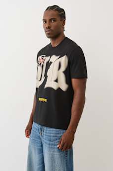 HEAVYWEIGHT TRUE BIKER LOGO TEE , image 5