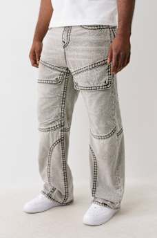 VINNY MOTO SUPER T ULTRA BAGGY JEAN, image 1
