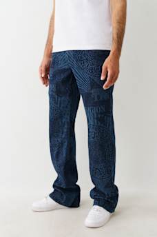 BILLY PRINTED STACKED BOOTCUT JEAN, image 5