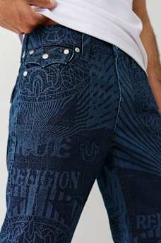 BILLY PRINTED STACKED BOOTCUT JEAN, image 6