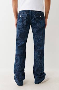BILLY PRINTED STACKED BOOTCUT JEAN, image 7