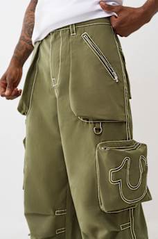 MIKEY BIG T NYLON CARGO PANT, image 4