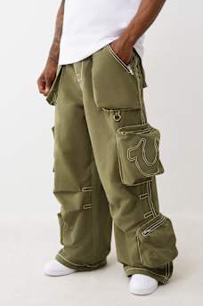 MIKEY BIG T NYLON CARGO PANT, image 1